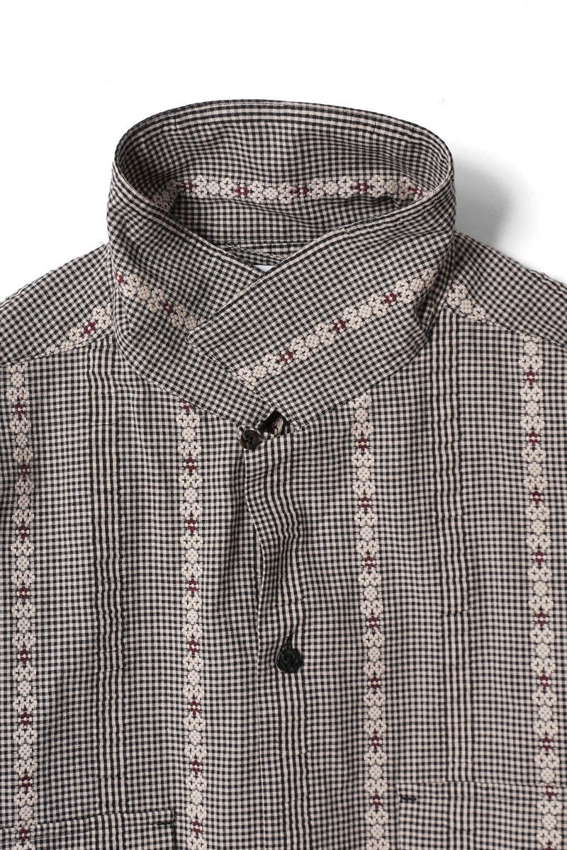 SUGARHILL(シュガーヒル) DOBBY OPEN COLLAR SHIRT ドビーオープンカラーシャツ 26440505