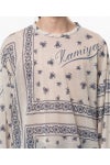 KAMIYA(カミヤ) Bandana Print Sheer Jersey L/S Tee バンダナプリントシアージャージー長袖Tシャツ G16LT079