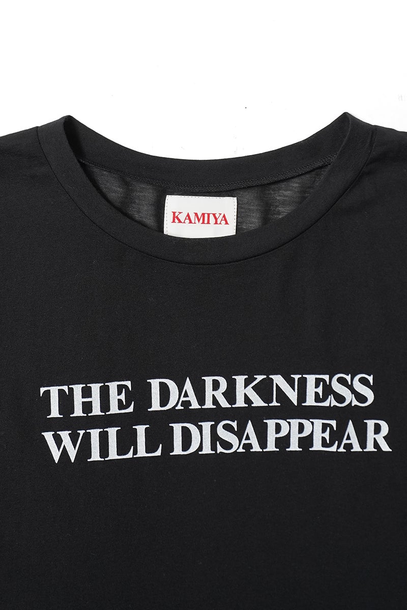 KAMIYA(カミヤ) Typography Sheer Jersey N/S Tee タイポグラフィーシアージャージーノースリーブTシャツ G16TS082