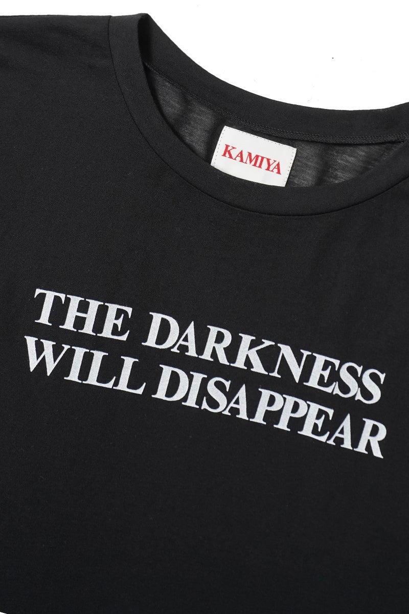 KAMIYA(カミヤ) Typography Sheer Jersey N/S Tee タイポグラフィーシアージャージーノースリーブTシャツ G16TS082