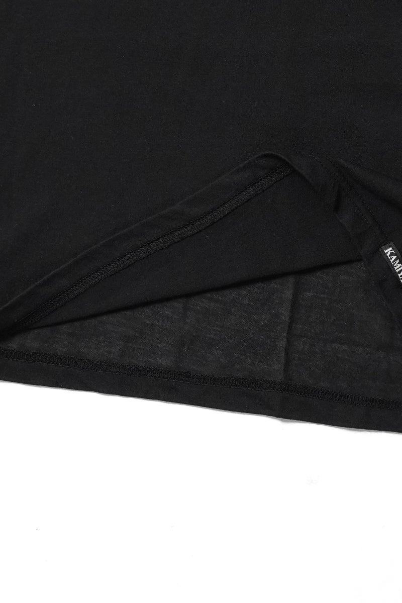 KAMIYA(カミヤ) Typography Sheer Jersey N/S Tee タイポグラフィーシアージャージーノースリーブTシャツ G16TS082