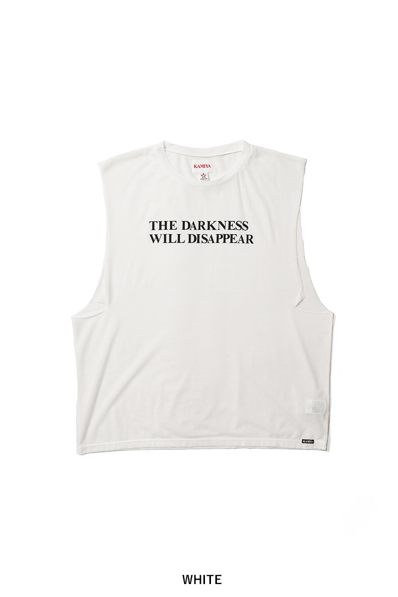 KAMIYA(カミヤ) Typography Sheer Jersey N/S Tee タイポグラフィーシアージャージーノースリーブTシャツ G16TS082