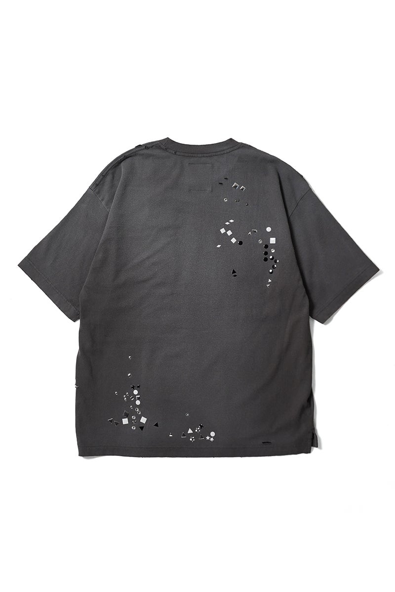 Maison MIHARA YASUHIRO(メゾン ミハラヤスヒロ) EMBELLISHED STICKER TEE エンベリッシュド ステッカーTシャツ A16TS592