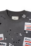 Maison MIHARA YASUHIRO(メゾン ミハラヤスヒロ) EMBELLISHED STICKER TEE エンベリッシュド ステッカーTシャツ A16TS592