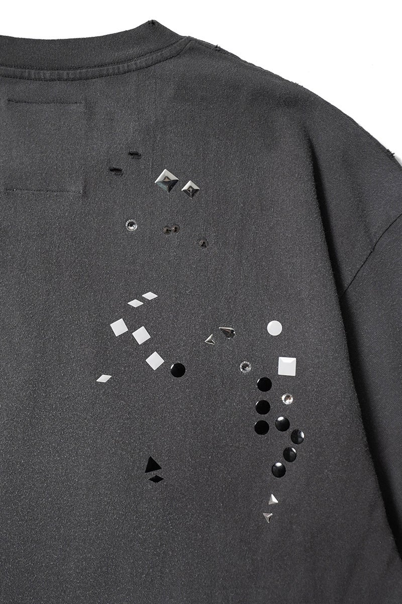 Maison MIHARA YASUHIRO(メゾン ミハラヤスヒロ) EMBELLISHED STICKER TEE エンベリッシュド ステッカーTシャツ A16TS592