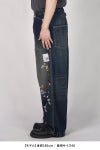Maison MIHARA YASUHIRO(メゾン ミハラヤスヒロ) BAKER JEANS w STICKER ベイカーデニムパンツ ウィズ ステッカー J16PT124