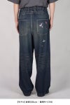 Maison MIHARA YASUHIRO(メゾン ミハラヤスヒロ) BAKER JEANS w STICKER ベイカーデニムパンツ ウィズ ステッカー J16PT124