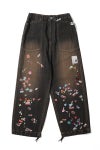 Maison MIHARA YASUHIRO(メゾン ミハラヤスヒロ) BAKER JEANS w STICKER ベイカーデニムパンツ ウィズ ステッカー J16PT124