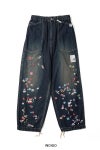 Maison MIHARA YASUHIRO(メゾン ミハラヤスヒロ) BAKER JEANS w STICKER ベイカーデニムパンツ ウィズ ステッカー J16PT124