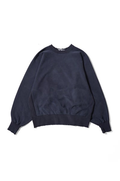 New Manual(ニューマニュアル) VINTAGE WASHED SWEAT P/O ビンテージウォッシュドスウェットプルオーバー 2026SS-CS1-YT