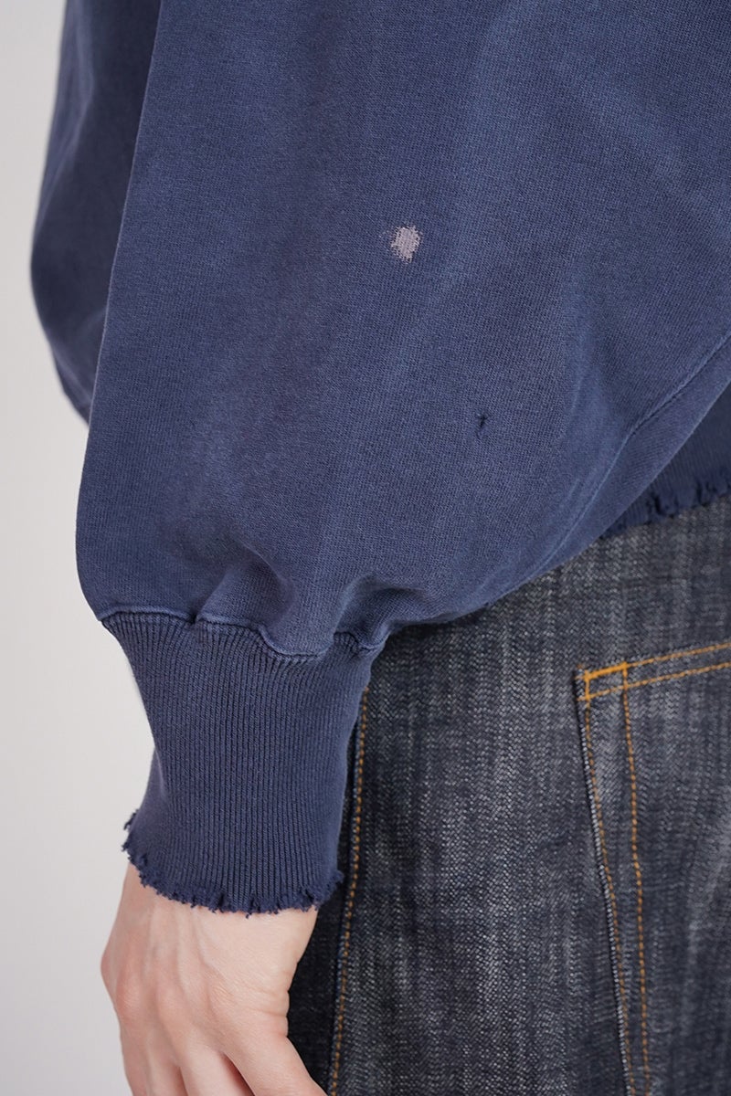 New Manual(ニューマニュアル) VINTAGE WASHED SWEAT P/O ビンテージウォッシュドスウェットプルオーバー 2026SS-CS1-YT