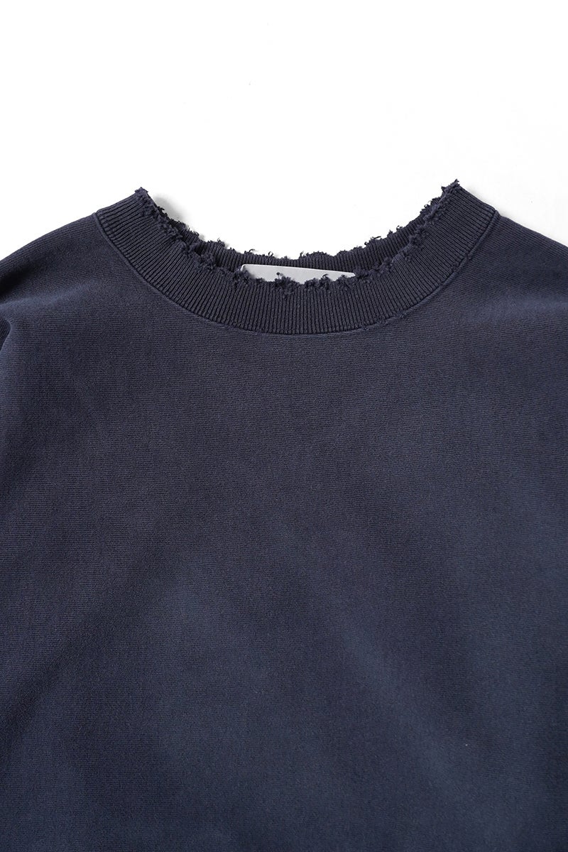 New Manual(ニューマニュアル) VINTAGE WASHED SWEAT P/O ビンテージウォッシュドスウェットプルオーバー 2026SS-CS1-YT