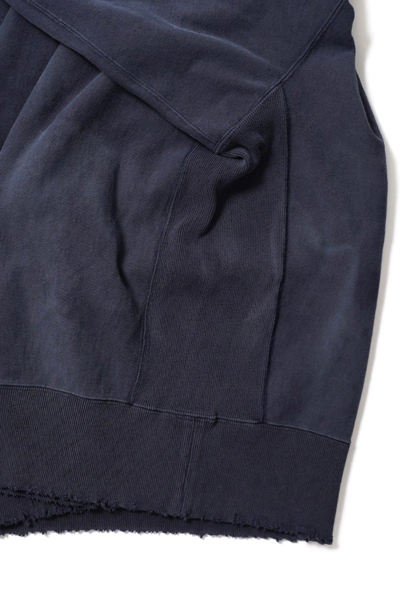 New Manual(ニューマニュアル) VINTAGE WASHED SWEAT P/O ビンテージウォッシュドスウェットプルオーバー 2026SS-CS1-YT