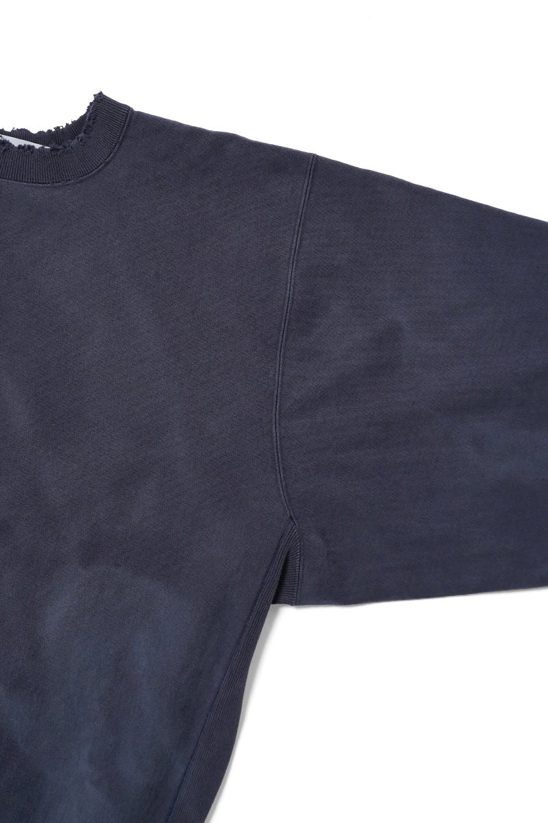 New Manual(ニューマニュアル) VINTAGE WASHED SWEAT P/O ビンテージウォッシュドスウェットプルオーバー 2026SS-CS1-YT