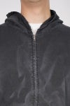 New Manual(ニューマニュアル) VINTAGE WASHED ZIP HOODIE ビンテージウォッシュドジップフーディー 2026SS-CS2-YT