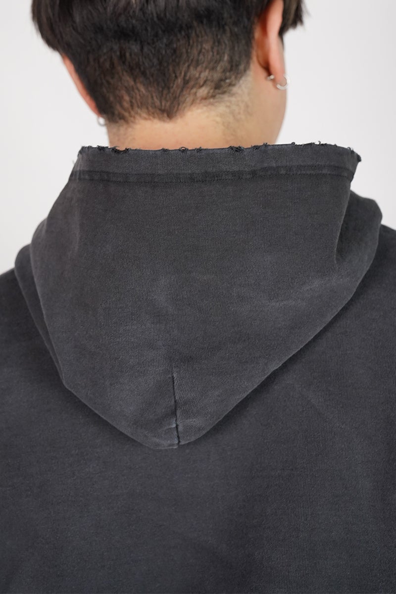 New Manual(ニューマニュアル) VINTAGE WASHED ZIP HOODIE ビンテージウォッシュドジップフーディー 2026SS-CS2-YT