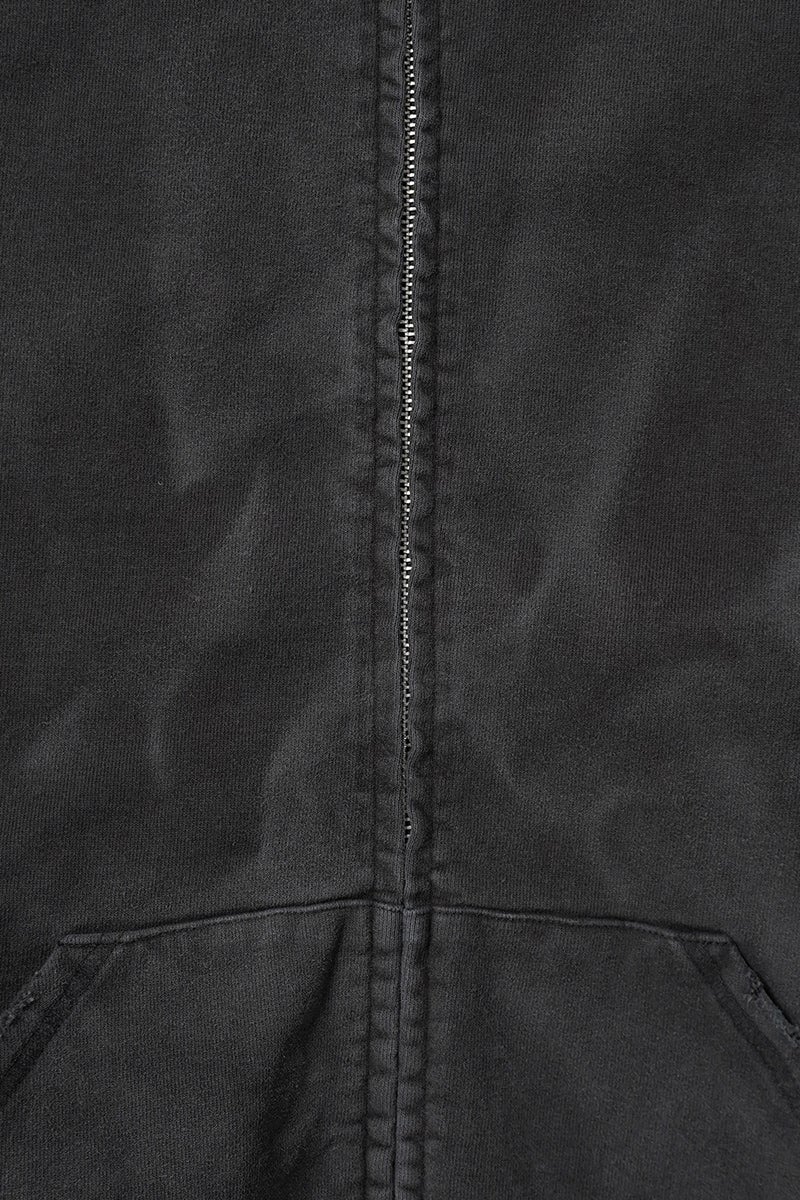 New Manual(ニューマニュアル) VINTAGE WASHED ZIP HOODIE ビンテージウォッシュドジップフーディー 2026SS-CS2-YT