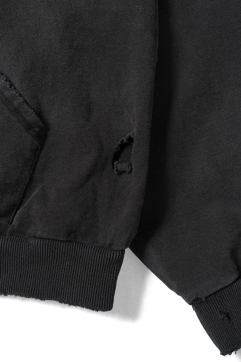 New Manual(ニューマニュアル) VINTAGE WASHED ZIP HOODIE ビンテージウォッシュドジップフーディー 2026SS-CS2-YT