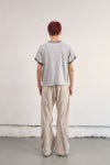 NVRFRGT(ネバーフォーゲット) PANELLED HALF SLEEVE RINGER T-SHIRT パネルドハーフスリーブリンガーTシャツ NF261T01