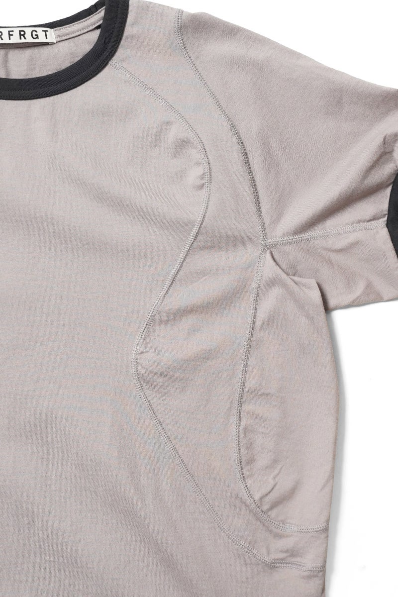 NVRFRGT(ネバーフォーゲット) PANELLED HALF SLEEVE RINGER T-SHIRT パネルドハーフスリーブリンガーTシャツ NF261T01