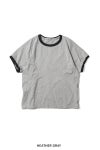 NVRFRGT(ネバーフォーゲット) PANELLED HALF SLEEVE RINGER T-SHIRT パネルドハーフスリーブリンガーTシャツ NF261T01