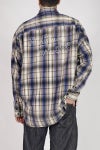 Maison MIHARA YASUHIRO(メゾン ミハラヤスヒロ) VINTAGE LIKE CHECK LS SHIRTS ヴィンテージライクチェック長袖シャツ J16SH181