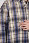 Maison MIHARA YASUHIRO(メゾン ミハラヤスヒロ) VINTAGE LIKE CHECK LS SHIRTS ヴィンテージライクチェック長袖シャツ J16SH181