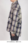 Maison MIHARA YASUHIRO(メゾン ミハラヤスヒロ) VINTAGE LIKE CHECK LS SHIRTS ヴィンテージライクチェック長袖シャツ J16SH181