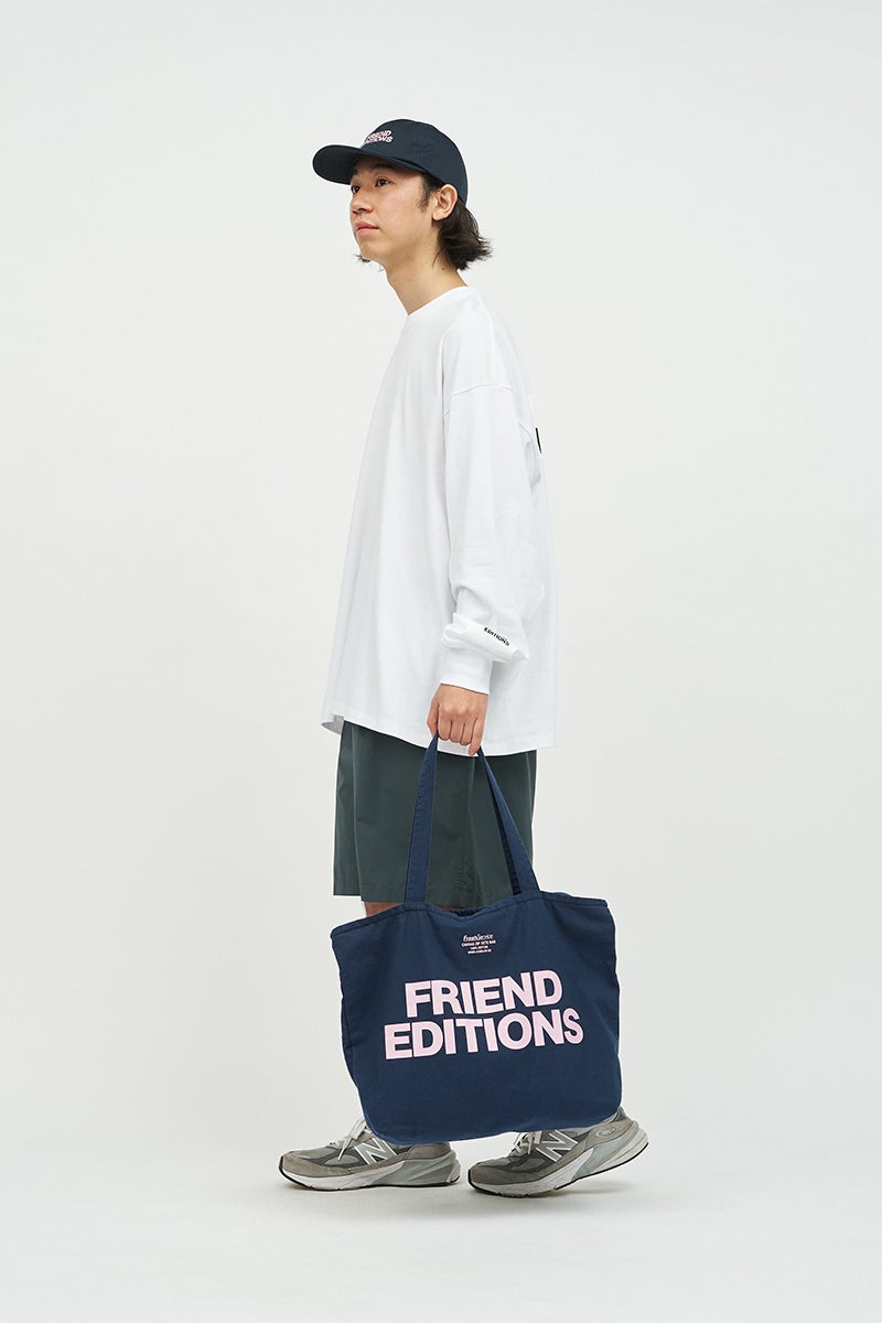 FreshService(フレッシュサービス) FRIEND EDITIONS CANVAS ZIP TOTE BAG フレンドエディション キャンバスジップトートバッグ FSC261-90091FE