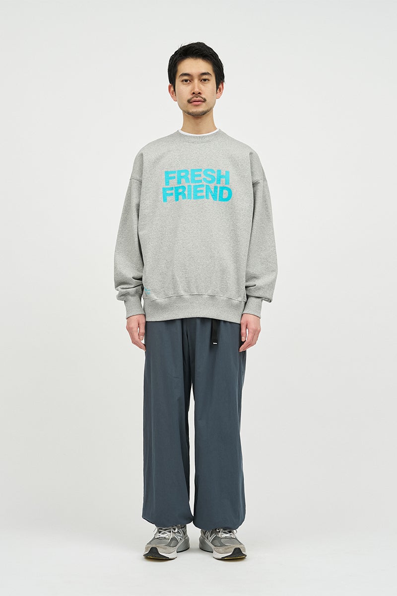 FreshService(フレッシュサービス) FRIEND EDITIONS LIGHT OZ CREW NECK SWEAT フレンドエディション ライトオンスクルーネックスウェット FSC261-70088FE