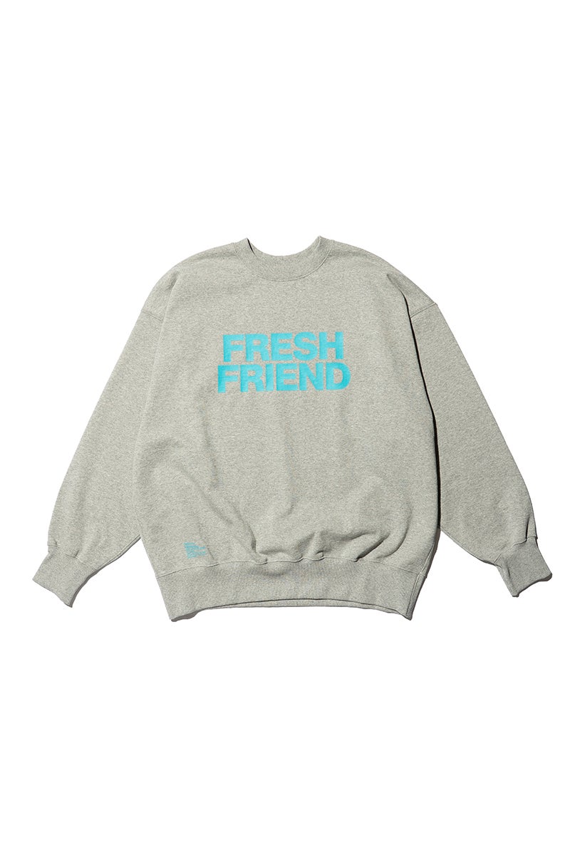 FreshService(フレッシュサービス) FRIEND EDITIONS LIGHT OZ CREW NECK SWEAT フレンドエディション ライトオンスクルーネックスウェット FSC261-70088FE