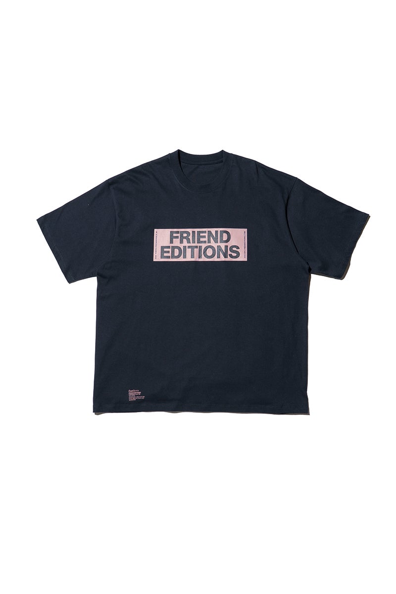 FreshService(フレッシュサービス) FRIEND EDITIONS CORPORATE S/S TEE "STICKER" フレンドエディション コーポーレート半袖Tシャツ ステッカー FSC261-70088FE