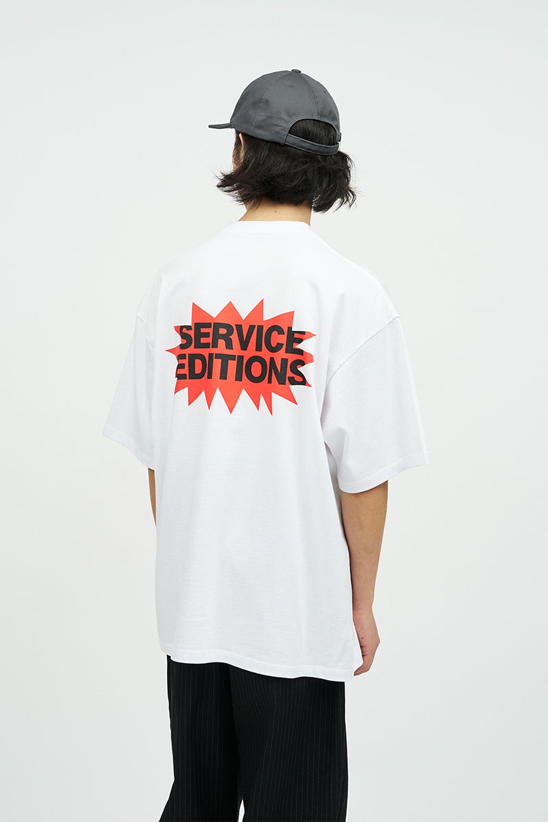 FreshService(フレッシュサービス) FRIEND EDITIONS CORPORATE S/S TEE "BLAST LOGO" フレンドエディション コーポーレート半袖Tシャツ ブラストロゴ FSC261-70087FE