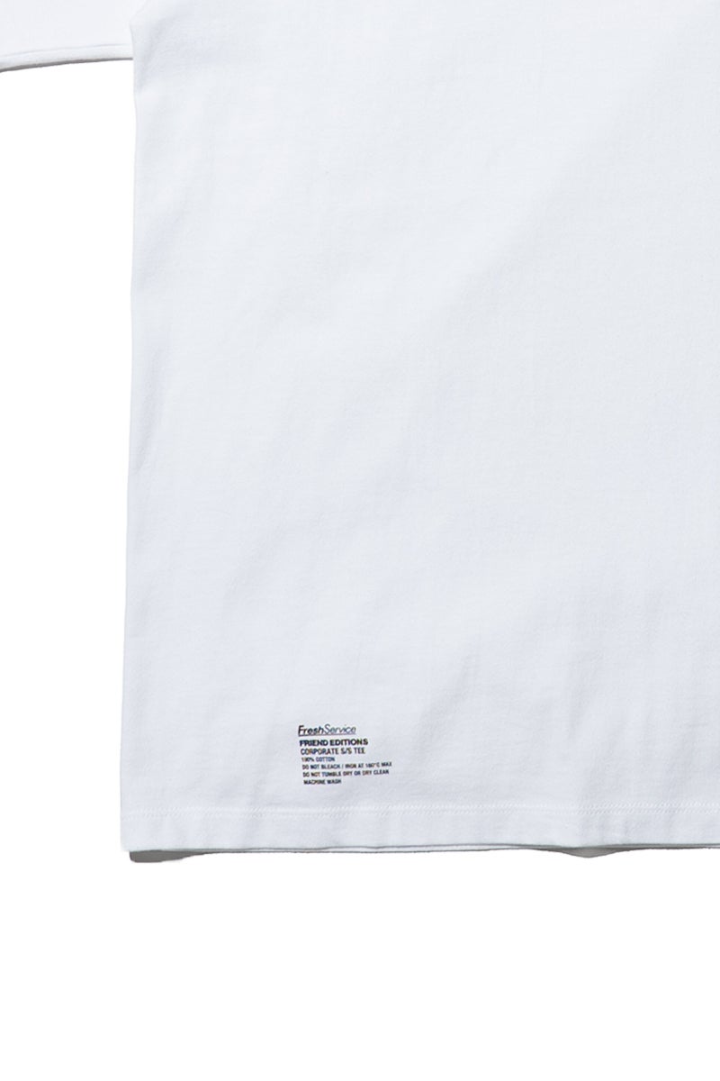 FreshService(フレッシュサービス) FRIEND EDITIONS CORPORATE S/S TEE "BLAST LOGO" フレンドエディション コーポーレート半袖Tシャツ ブラストロゴ FSC261-70087FE