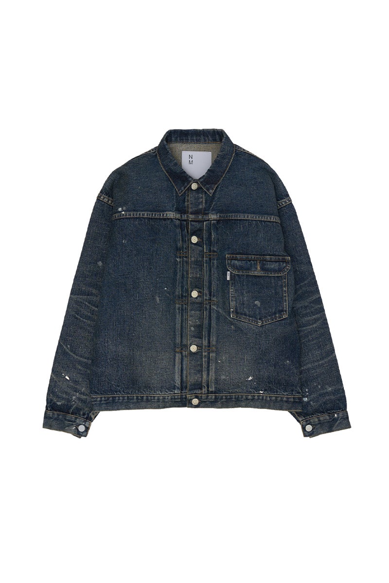 New Manual(ニューマニュアル) #001 T-BACK DENIM JACKET Tバックデニムジャケット 2026SSJK-YY-0001