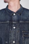 New Manual(ニューマニュアル) #001 T-BACK DENIM JACKET Tバックデニムジャケット 2026SSJK-YY-0001