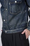 New Manual(ニューマニュアル) #001 T-BACK DENIM JACKET Tバックデニムジャケット 2026SSJK-YY-0001