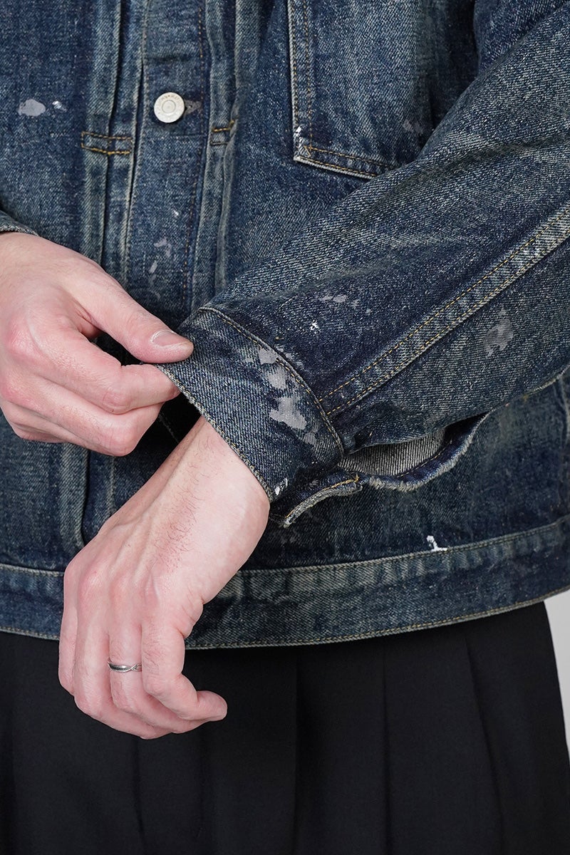 New Manual(ニューマニュアル) #001 T-BACK DENIM JACKET Tバックデニムジャケット 2026SSJK-YY-0001