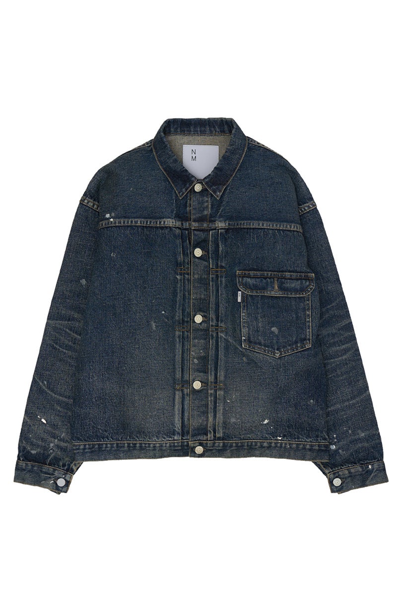 New Manual(ニューマニュアル) #001 T-BACK DENIM JACKET Tバックデニムジャケット 2026SSJK-YY-0001