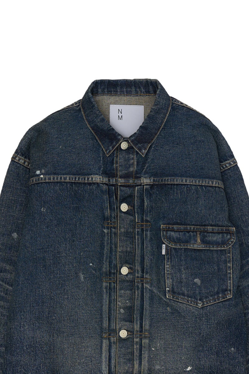 New Manual(ニューマニュアル) #001 T-BACK DENIM JACKET Tバックデニムジャケット 2026SSJK-YY-0001