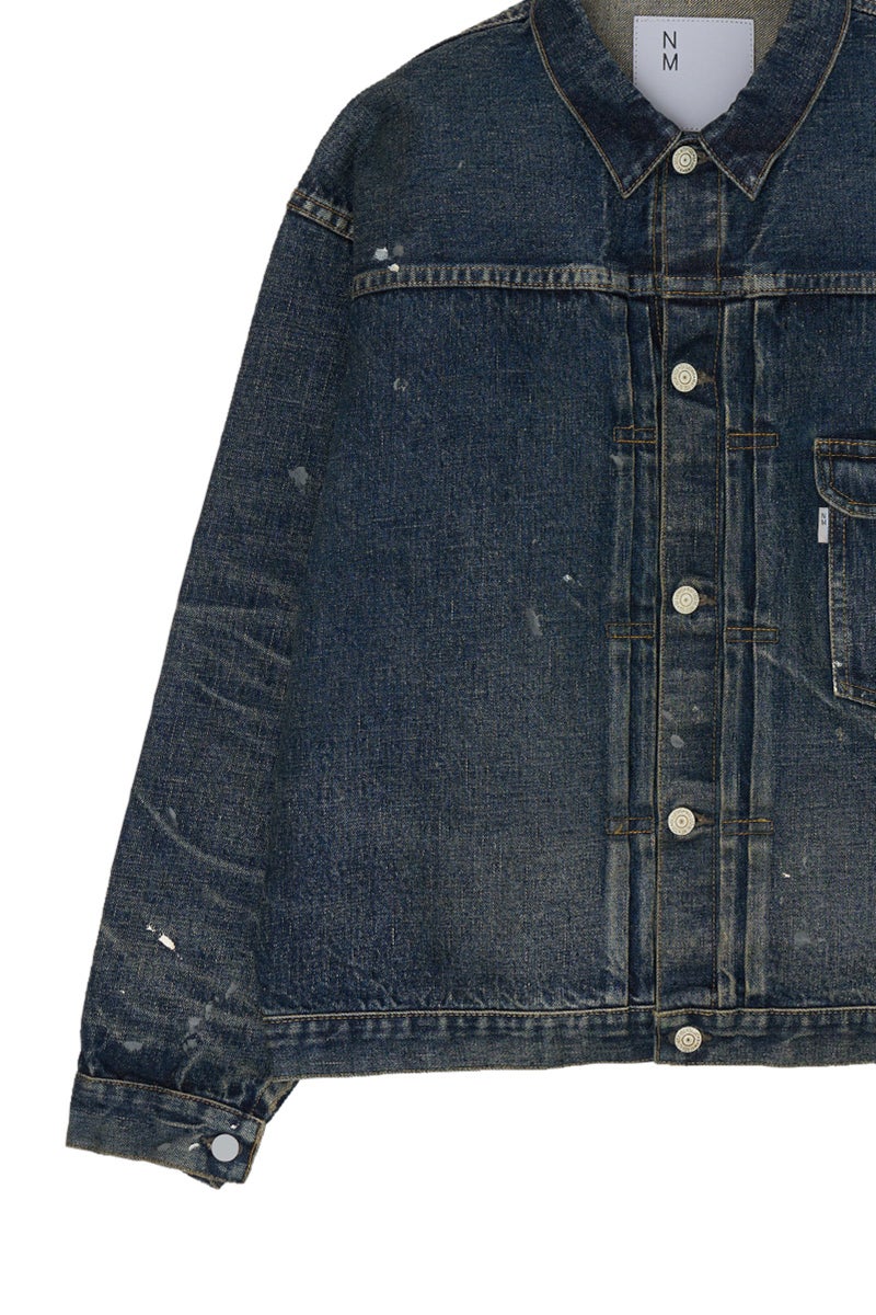 New Manual(ニューマニュアル) #001 T-BACK DENIM JACKET Tバックデニムジャケット 2026SSJK-YY-0001