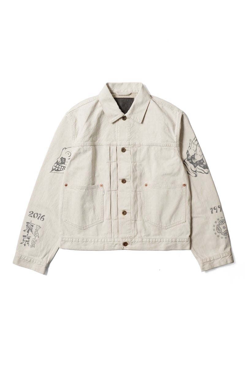 SUGARHILL(シュガーヒル) TATTOO FLASH PRINT DENIM JACKET タトゥーフラッシュプリントデニムジャケット 26440413