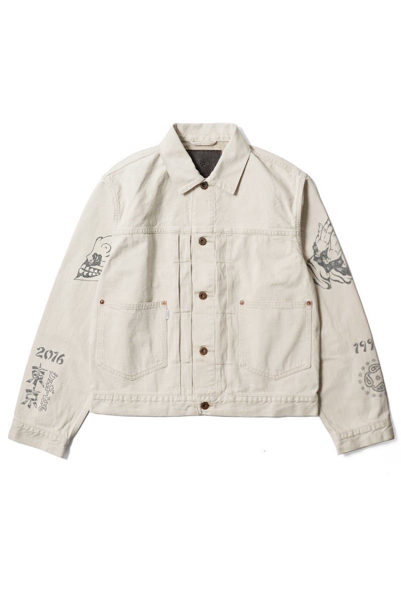 SUGARHILL(シュガーヒル) TATTOO FLASH PRINT DENIM JACKET タトゥーフラッシュプリントデニムジャケット 26440413