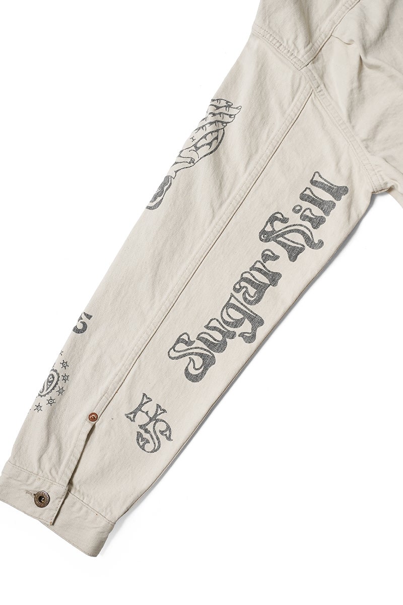 SUGARHILL(シュガーヒル) TATTOO FLASH PRINT DENIM JACKET タトゥーフラッシュプリントデニムジャケット 26440413