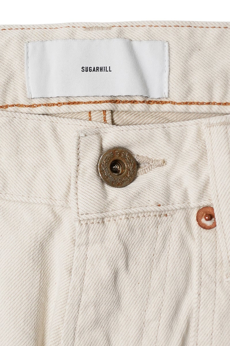 SUGARHILL(シュガーヒル) TATTOO FLASH PRINT MODERN DENIM DOUBLE KNEE CUT タトゥーフラッシュプリントモダンデニムダブルニーカットパンツ 26440417