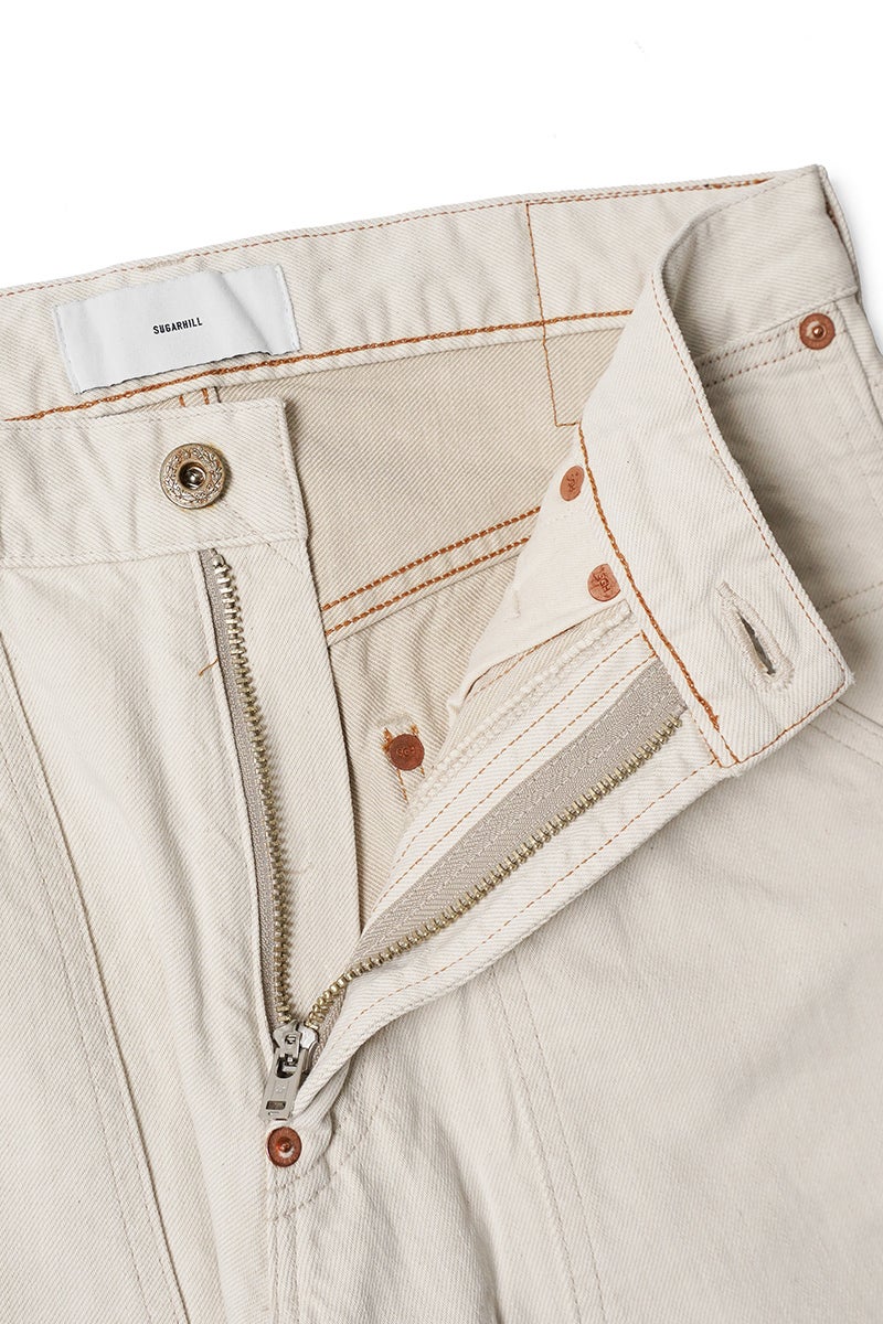 SUGARHILL(シュガーヒル) TATTOO FLASH PRINT MODERN DENIM DOUBLE KNEE CUT タトゥーフラッシュプリントモダンデニムダブルニーカットパンツ 26440417