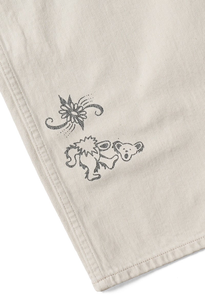 SUGARHILL(シュガーヒル) TATTOO FLASH PRINT MODERN DENIM DOUBLE KNEE CUT タトゥーフラッシュプリントモダンデニムダブルニーカットパンツ 26440417