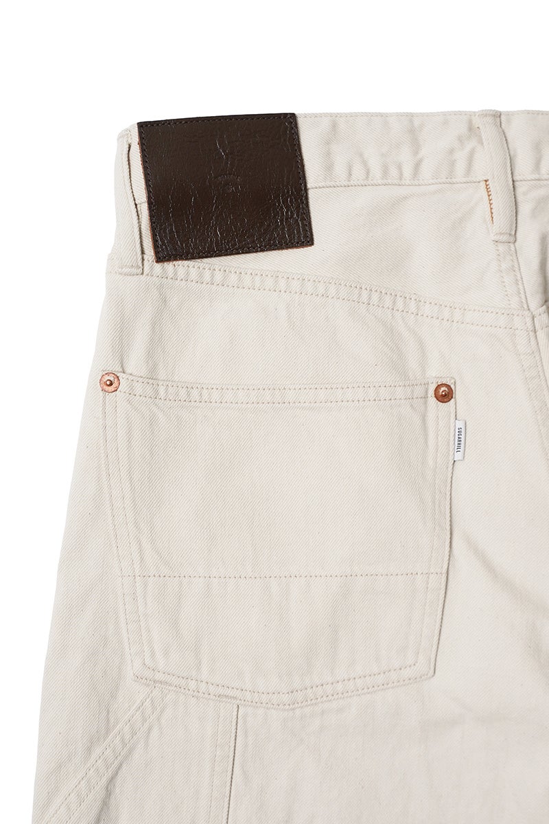 SUGARHILL(シュガーヒル) TATTOO FLASH PRINT MODERN DENIM DOUBLE KNEE CUT タトゥーフラッシュプリントモダンデニムダブルニーカットパンツ 26440417