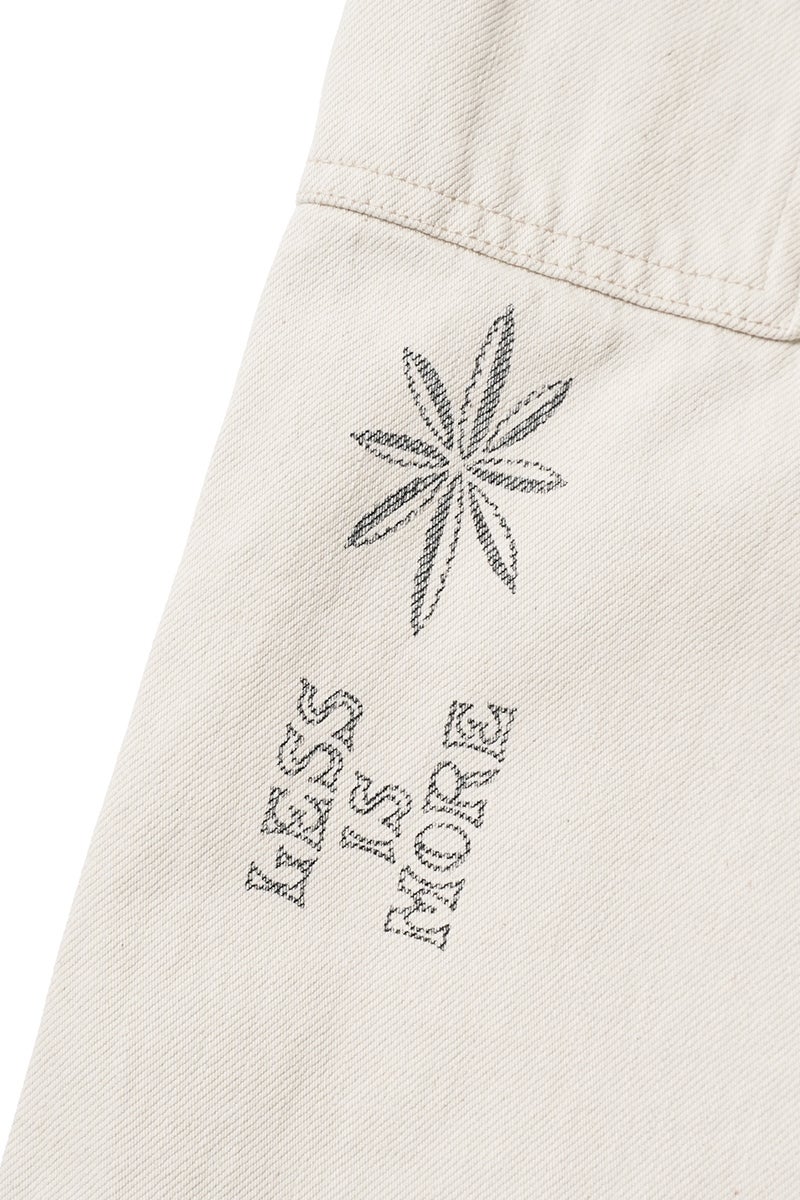 SUGARHILL(シュガーヒル) TATTOO FLASH PRINT MODERN DENIM DOUBLE KNEE CUT タトゥーフラッシュプリントモダンデニムダブルニーカットパンツ 26440417