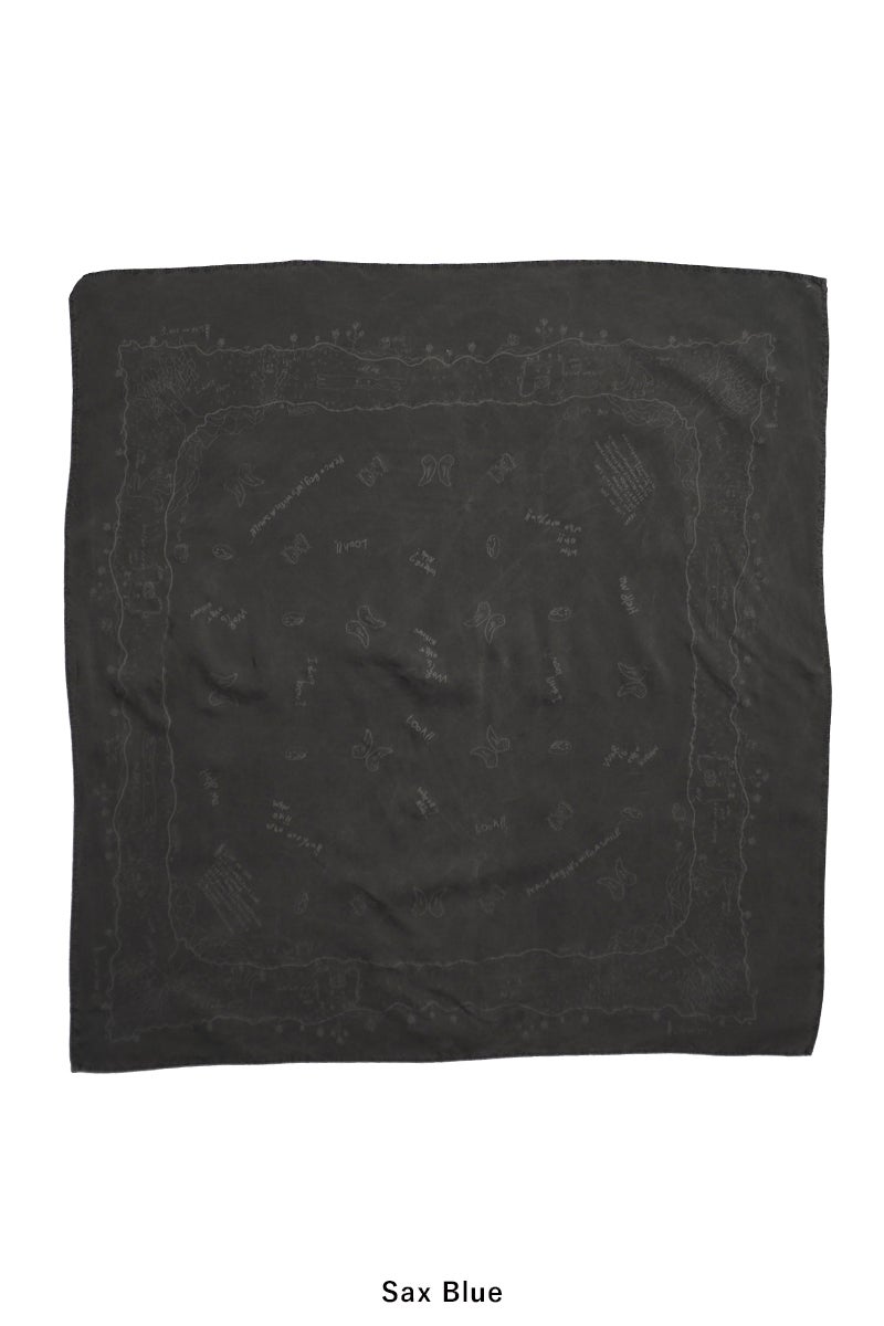 INNAT(インアット) RAKUGAKI BANDANA 落書きバンダナ INNAT09-A03